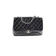 Chanel Jumbo Single Flap Patent Black - Series 11 Hot on Sale