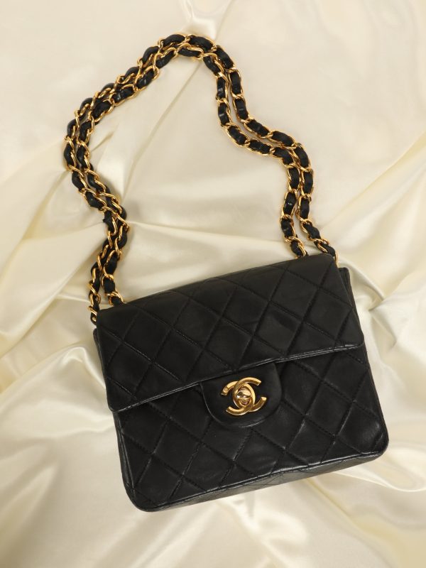 Chanel Mini Lambskin Half Flap Online Hot Sale