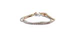 Ladies 10 Karat Yellow Gold Diamond Bracelet (2.00TDW) Online now