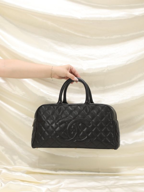 Chanel Caviar Bowler Bag Online Hot Sale