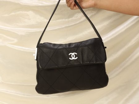 Chanel Calfskin Flap Bag For Sale