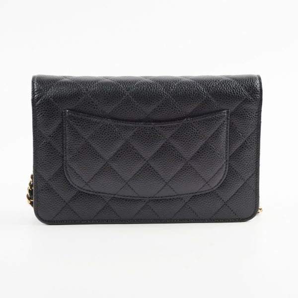 Chanel Wallet On Chain WOC Black Caviar - Series 25 Online Sale