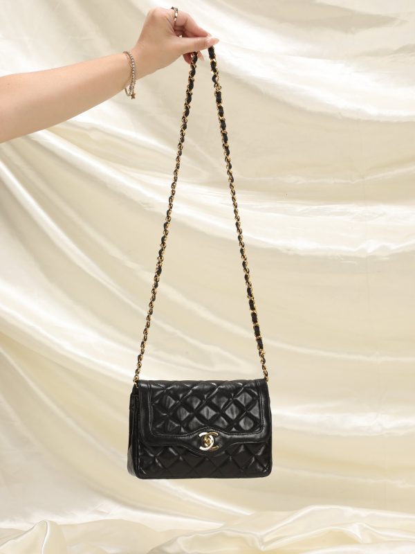 Chanel Two-Tone Quilted Mini Flap Bag Discount