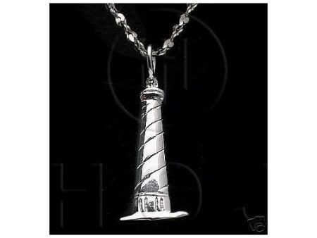 Pendant - Sterling Silver 925 Nautical Lighthouse Online Hot Sale