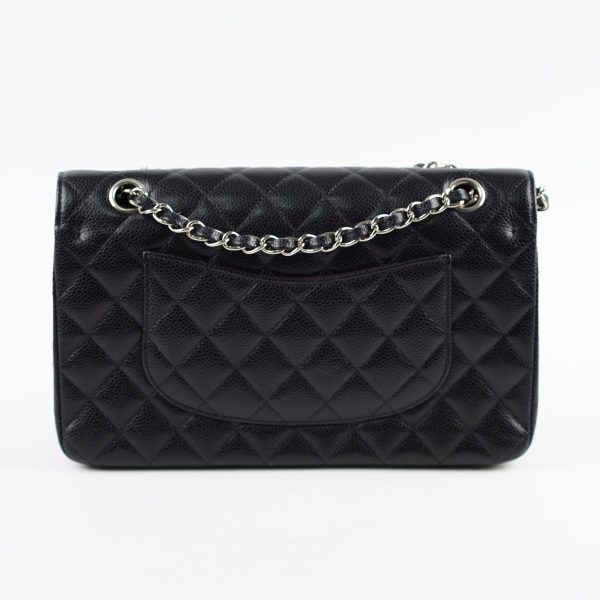 Chanel Classic Flap Medium Large Caviar Black - 29 Series Hot on Sale