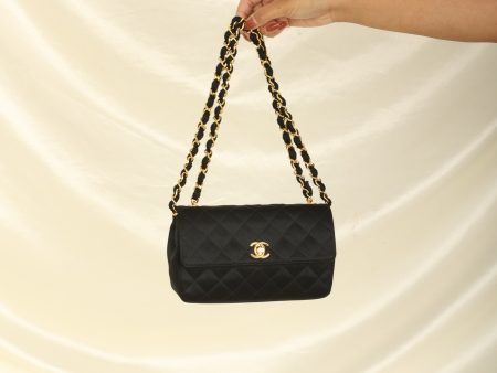 Chanel 1989 Satin Mini Flap Fashion