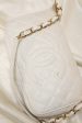 Chanel White Caviar Pochette Hot on Sale