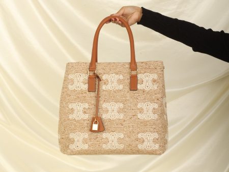 Celine 2019 Triomphe Large Cabas Tote Online Hot Sale