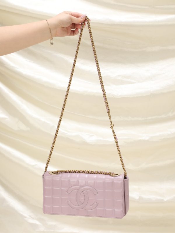 Chanel Chocolate Bar Flap Bag Discount