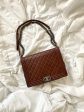 Chanel Burgundy Boy Bag Sale