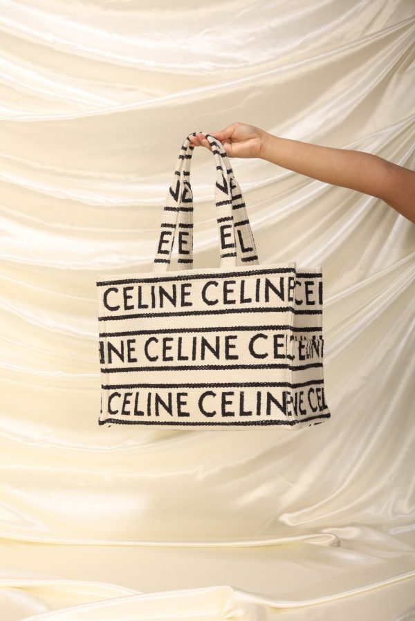 Celine 2022 Large All Over Cabas Thais Tote Online now