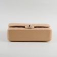 Chanel Medium Large Caviar Double Classic Flap Beige Online now