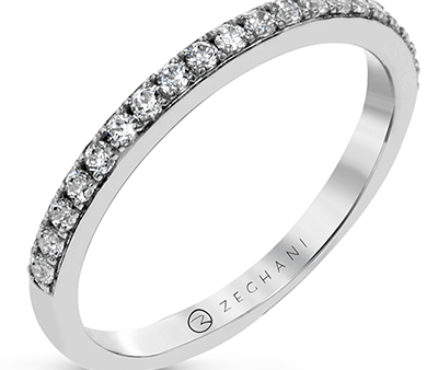 Ladies Wedding Band 14KT White Gold (0.22TDW) Online