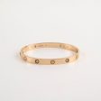 Cartier Love Bracelet Pink Gold 4 Diamonds Size 19 Online now