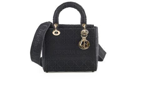 Christian Dior Lady Dior Small Black Fabric - 2020 Cheap