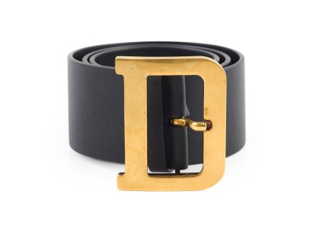 Christian Dior Woman s Belt Size 75 Black For Cheap