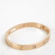 Cartier Love Bracelet 4 Diamonds Yellow Gold Size 16 2021 Supply