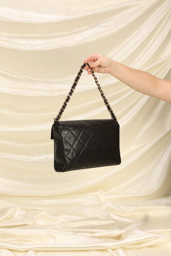 Rare Chanel Caviar Medium Flap Bag on Sale