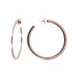 Bronzallure Golden Rose 18KT Plated Hoops Discount