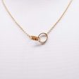 Cartier Yellow Gold Baby Love Necklace Hot on Sale