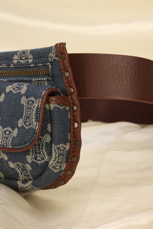 Celine Denim Belt Bag Fashion