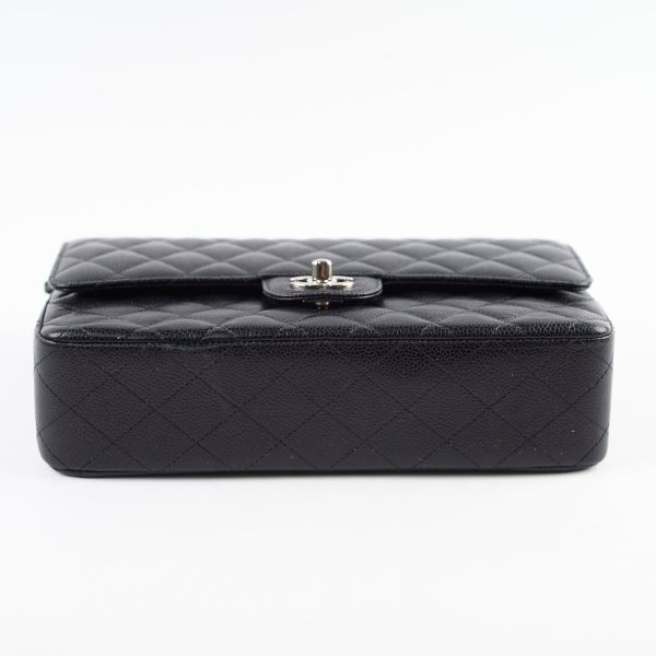 Chanel Classic Flap Medium Large Caviar Black - 29 Series Hot on Sale