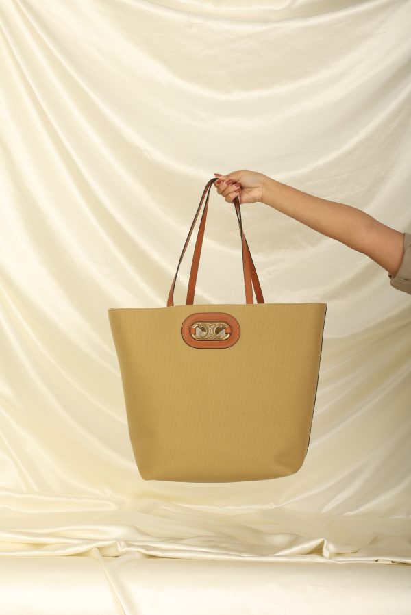 Celine Triomphe Canvas Tote Fashion