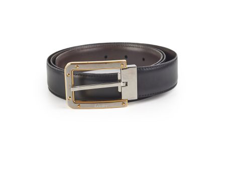 Cartier Leather Belt Black Cheap