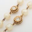 Chanel Coco Pearl Long Necklace Costume Jewellery Discount