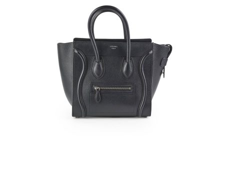 Celine Micro Luggage Black Hot on Sale