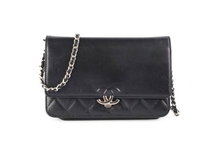 Chanel Wallet On Chain WOC Black For Discount