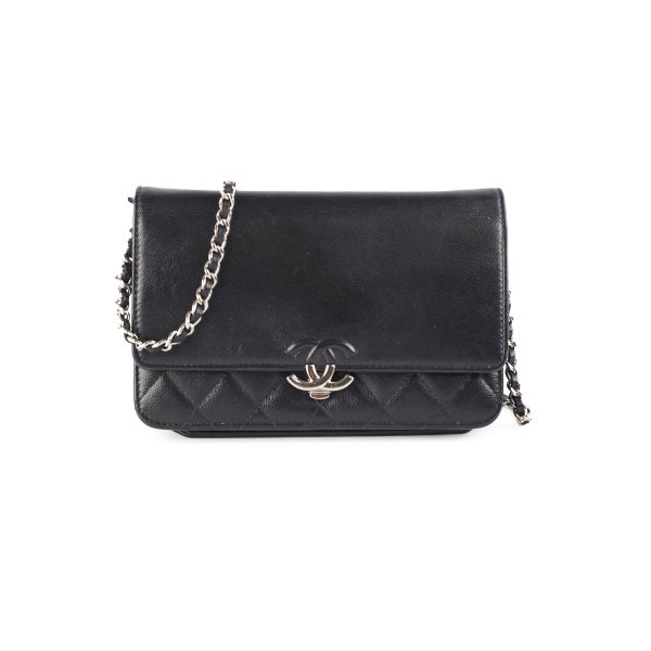 Chanel Wallet On Chain WOC Black For Discount