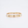 Cartier Love Size 16 Yellow Gold Bracelet For Cheap