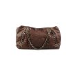 Chanel Vintage Brown Leather Tote - Series 10 Discount