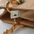 Chanel GST Caviar Beige Shoulder Bag - Series 20 on Sale