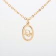 Christian Dior Logo Gold Necklace Costume Jewellery For Cheap