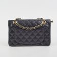 Chanel Small Caviar Double Classic Flap Black 12 Series on Sale