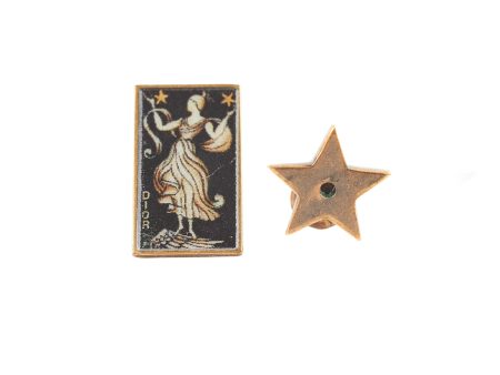 Christian Dior Star Stud Earrings For Sale