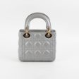 Christian Dior Mini Lady Dior Grey Online now