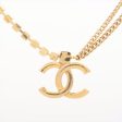 Chanel Coco Logo Gold Rhinestone Chain Necklace Costume Jewellery Online