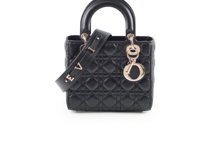 Christian Dior Small Lady Dior ABC Black For Cheap