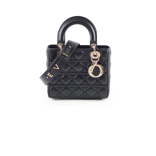 Christian Dior Small Lady Dior ABC Black For Cheap