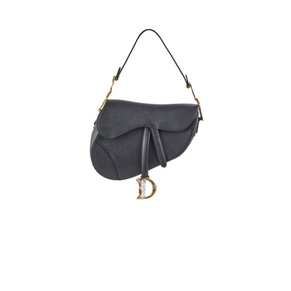 Christian Dior Saddle Bag Black Sale