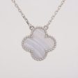 Van Cleef & Arpels Vintage Alhambra Chalcedony Necklace - Oct 2022 Hot on Sale