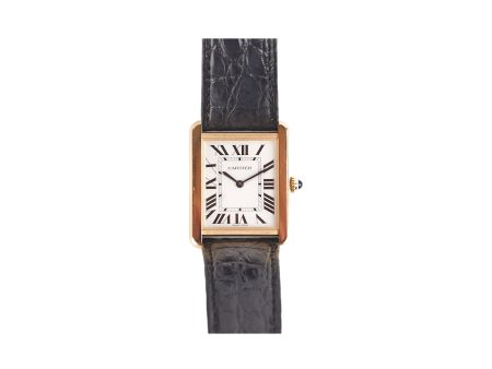 Cartier Large Model Tank Solo Watch Online