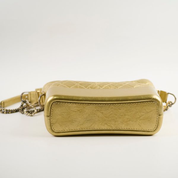 Chanel Medium Gabrielle Bag Gold Online Hot Sale