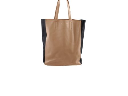 Celine Phantom Two Toned Tote Bag Nude Black Hot on Sale