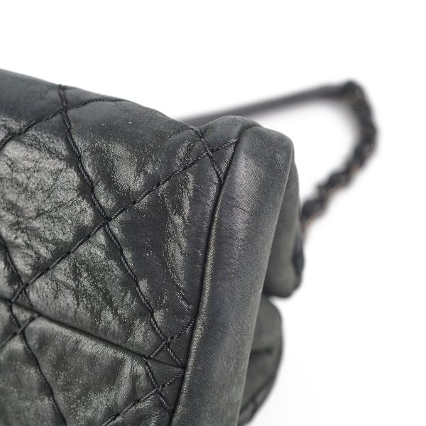 Chanel Mademoiselle Bowling Black Shoulder Bag Sale