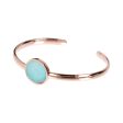 Bronzallure Alba Amazonite Cuff For Discount