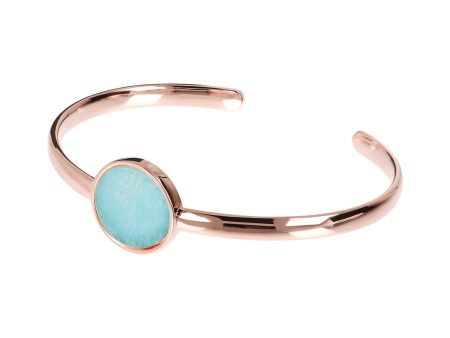 Bronzallure Alba Amazonite Cuff For Discount